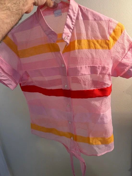 Flagpole NYC beach knot tie coverup - Picture 3 of 6